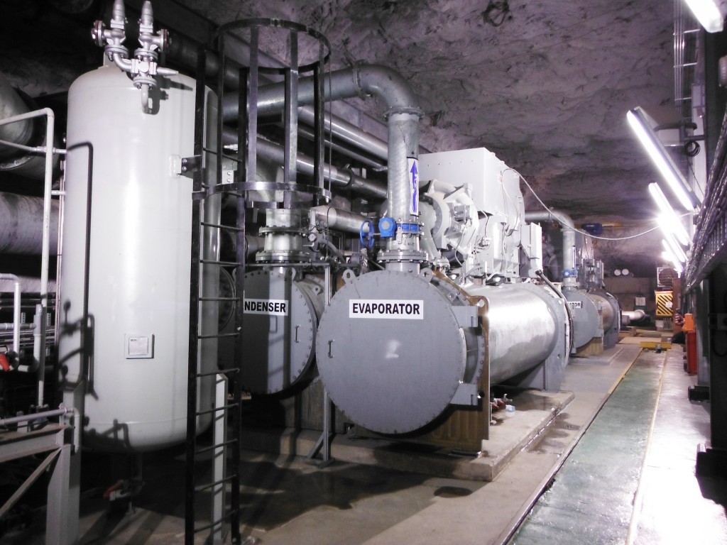 14MW Underground Refrigeration Plant